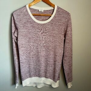 Wilfred Women's Long Sleeve Plum Light‎ Sweater Top Size XS